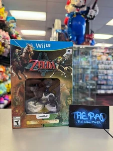 Zelda Twilight Princess HD Wii U w/ Wolf Link Amiibo NEW SEALED - Picture 1 of 6