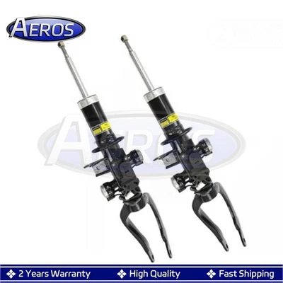 2x Front Shock Absorbers w/EDC For BMW F01 F02 F07 F10 535i 740Ld 750i xDrive  - Image 1 of 4