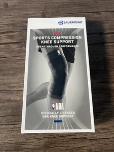 Bauerfeind Sports Compression Knee Support NBA Black Size M - Picture 1 of 3