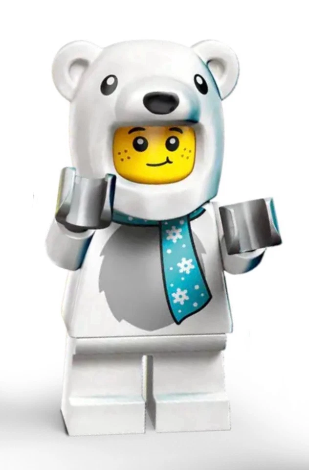 LEGO Polar Bear Outfit Minifigure Christmas (ne1)
