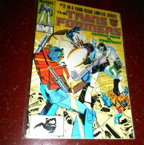 Marvel The Transformers #2 Optimus Prime vs Megatron Erstdruck 1984 - Bild 1 von 4