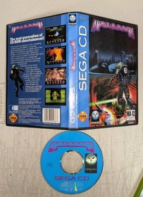 MICROCOSM (Sega CD) Disc, Case, Repro Art