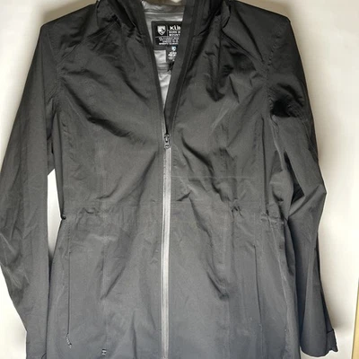 Chaqueta impermeable Kuhl Voyagr elástica para mujer XL negra lluvia ligera Foto 1 de 4