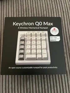Keychron Q0 Pro Max MacroPad, Red Switch, Mechanical keyboard, hot swappable - Picture 1 of 14