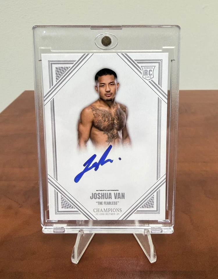 Joshua Van 2025 Colección Campeones AUTO Plata (RC) Novato En Tarjeta Autógrafo Foto 1 de 4