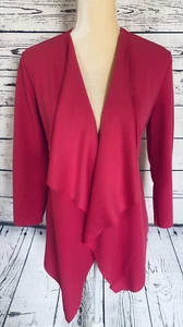 Cardigan donna Shein taglia 4 rosa chiusura cravatta morbido testurizzato maniche a 3/4 - Foto 1 di 10