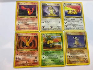Tarjeta Pokémon EXEGGUTOR, Charmander, Meowth, Persa, Moltres, Cubing - HP - Imagen 1 de 2