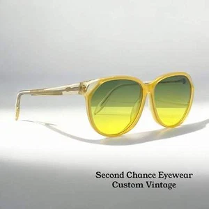 Rodenstock 7011 D Vintage Sunglasses-Transparent Yellow Frame w/New, Custom Lens - Picture 1 of 13