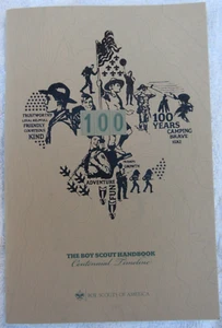 The Boy Scout Handbook Centennial Timeline 100 Year Anniver.*Full Color Photos - Imagen 1 de 6