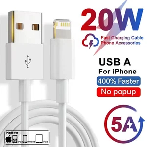 Ladekabel für Original Apple iPhone 8 X XR 11 12 13 14 1m usb zu lightning - Bild 1 von 3