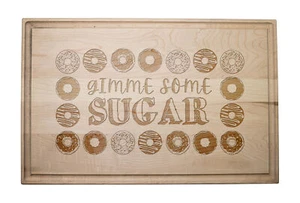 Creative Products Gimme Some Sugar 17 x 11 Maple Cutting Board - Picture 1 of 1