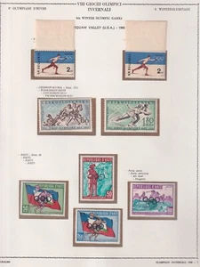 USA1960 Squaw Valley VIII Olympic Winter Games Collection Del Period T2292 - Picture 1 of 5