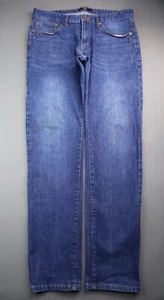 Forever 21 Herrenjeans Slim Fit Medium Wash 5 Pocket Größe 34 (Msr 34x32) - Bild 1 von 8