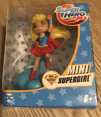 DC Super Hero Girls Figura Mini Supergirl Mini 2" Pulgadas Figura Mattel Nuevos Niños  Foto 1 de 3