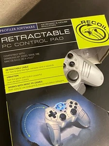 Recoil Retractable PC Control Pad Game Elements Keyboard & Mouse Emulation (NEW) - Picture 1 of 7