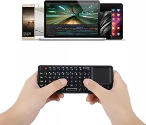 Mini Bluetooth Teclado Inalambrico Con Panel Táctil Para Smart Tv PS4 PS5 - Imagen 1 de 4