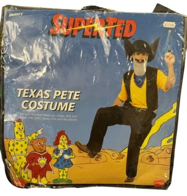 SUPERTED Texas Pete Disfraz Western Cosplay Salvaje Oeste Vaquero Vestido Elegante - Para hombres Foto 1 de 4