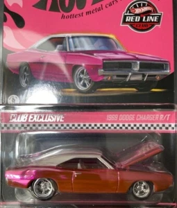 2025 Hot Wheels 25th Nationals St. Louis Convention RLC 69 Charger Pink *IN HAND - Picture 1 of 5