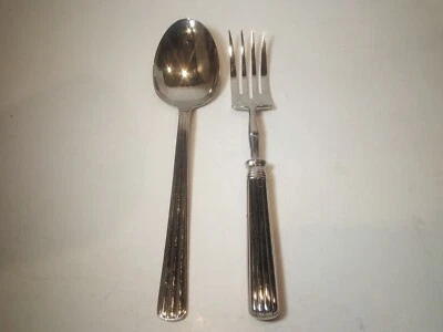 Cuchara para servir pescado y cuchara sólida de acero inoxidable Cutipol Athena Foto 1 de 4