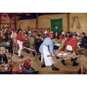 Pieter Bruegel the Elder, The Peasant Wedding 1567, Pearl Photo Paper, A2 Size - Picture 1 of 10