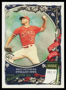 2023 Allen & Ginter REID DETMERS #SS-27  Baseball  ANGELS - Picture 1 of 2