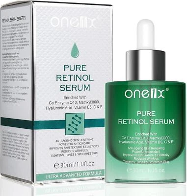 ADVANCED RETINOL SERUM mit Vitamin C, Hyaluronsäure Anti-Aging Hautpflegecreme - Bild 1 von 4
