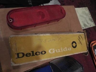 NOS STOP & TAIL LAMP LENSE 1961 PONTIAC CATALINA,STAR CHIEF,BONNEVILLE? #5952024 - Image 1 of 4