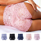 Sexy Women Ladies High-Waist Lace Panties Hollow Underwear Lingerie Briefs Soft