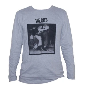 The Gits Hardcore Punk Rock T-Shirt Langarm Grau Unisex - Bild 1 von 2