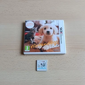 NINTENDOGS + Cats Golden Retriever & New Friends Nintendo + Bulldog Francese 3DS - Foto 1 di 4