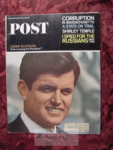 Saturday Evening POST June 5 1965 SHIRLEY TEMPLE P G WODEHOUSE - Picture 1 of 1