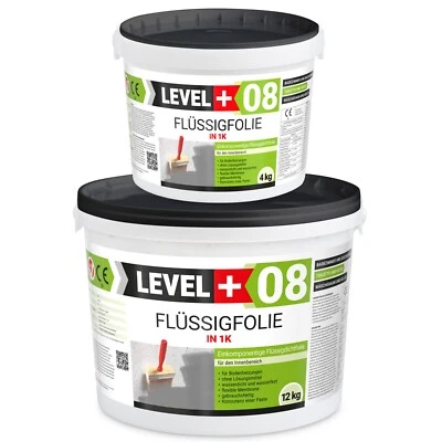 Pellicola liquida 16 kg pellicola sigillante pellicola spalmabile impermeabilizzazione doccia bagno LEVEL+ RM08