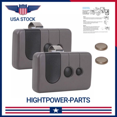 2 For Sears Craftsman Garage Door Opener Remote Control 139.53753 HBW2028 315MHZ - Image 1 of 4