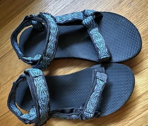 Teva Sandals Kids 2 Original Universal Blue Hiking - Picture 1 of 4