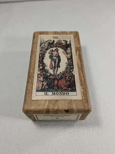 Vintage 1625/2000 Tarocco Soprafino 78 Card Tarot Deck by Osvaldo Menegazzi 1992 - Photo 1 sur 5