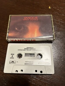 Vangelis Opera Sauvage Cassette Tape 1979 Polygram Records Flamants Rose - Picture 1 of 3