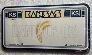 Kansas License To Scribble Vanity Note Pad Notebook 75 Sheets New Sealed Rare - Picture 1 of 9
