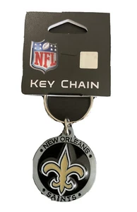 Pewter Keychain 3.5cm New Orleans Saints - Picture 1 of 1