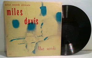 MILES DAVIS Blue Moods '55 Debut MONO RARE missing labels READ - Picture 1 of 2