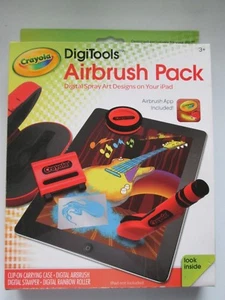 IPAD AIRBRUSH CRAYOLA DIGITOOLS PACK ACCESSORY AIRBRUSH APP INC BNIB LOW PRICE!! - Picture 1 of 11