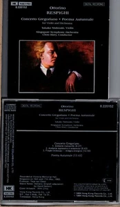 RESPIGHI - Concerto Gregoriano - Nishizaki SSO Choo Hoey - MARCO POLO JAPAN 1984 - Imagen 1 de 1