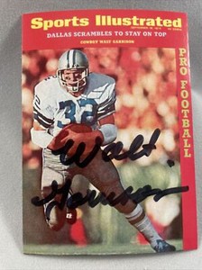 Walt Garrison Custom Retro Dallas Cowboys Autographed Card