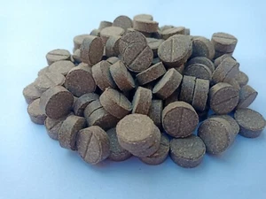 TABS FUTTER TABLETTEN PILLEN FISCHFUTTER HOLZFASERN CHIPS FISH FOOD 50 G  - Bild 1 von 1