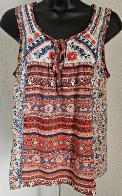 Camisa blusa Xhilaration para mujer talla M mediana sin mangas cuello redondo Foto 1 de 4