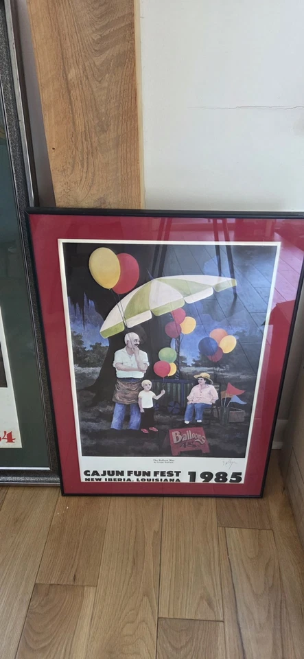 RARA impresión firmada por Rodrigue firmada por el artista por el artista Foto 1 de 3