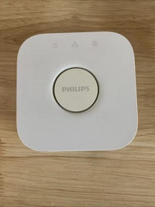 Concentrador controlador de iluminación Philips Hue Bridge - Luz inteligente blanca - USADO *LEER* - Imagen 1 de 4