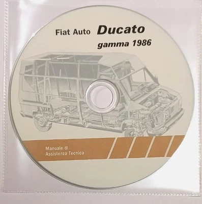 CD MANUALE OFFICINA FIAT DUCATO (1.9 2.0 2.5 cc.) Ducato 10-14-18 Prima Serie - Immagine 1 di 4