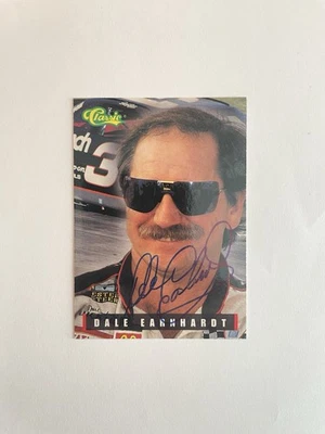 1995 Finish Line Classic - Dale Earnhardt Autographed Card With COA /750 - RARE! - Image 1 of 3