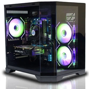 RTX Gaming PC Ryzen5 4500 - NVIDIA RTX 5060 / 1TB SSD / 32GB DDR4 - Windows 11 - Picture 1 of 11