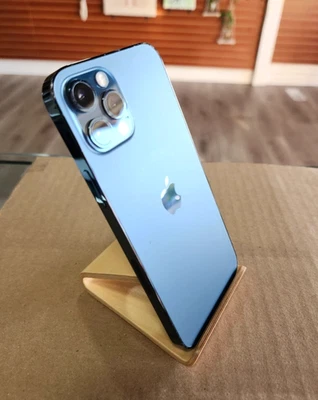 Apple iPhone 12 Pro Max - 128 GB - Pacific Blue (Factory Unlocked) - Excellent - Image 1 of 4